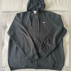 Lacoste Black Zip Up